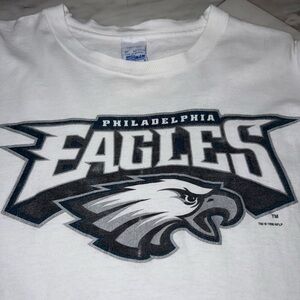 Vintage 1996 Philadelphia Eagles Made in USA Salem Sportswear T-Shirt 90s Medium